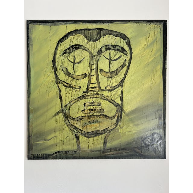 ArpVerdeacqua, Green Storm, 2024, Acrylic on Canvas For Sale - Image 6 of 6