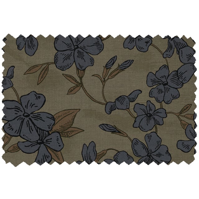 Textile Stoffer Home x Cloth & Company Thelma Ruffle Platform Bed in Dogwood Floral Sage, California King For Sale - Image 7 of 8