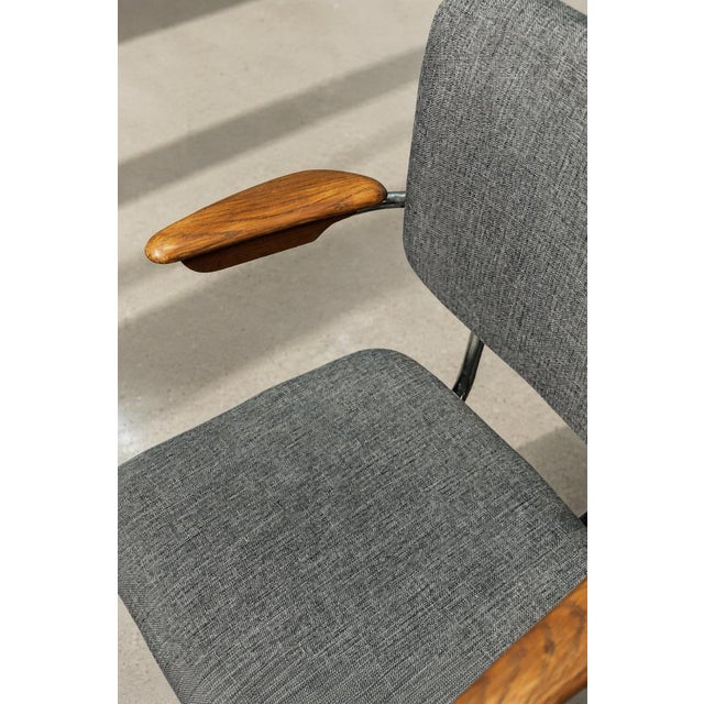 Mid-Century Scandinavian Modern Industrial Office Swivel Chair from Verkstads AB Lindqvist, 1960s For Sale - Image 13 of 18