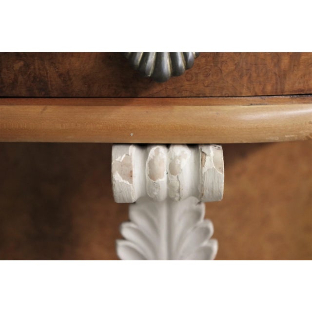 Large Console With Attached Tables & Mirror, 1950s, Set of 3 For Sale - Image 6 of 18