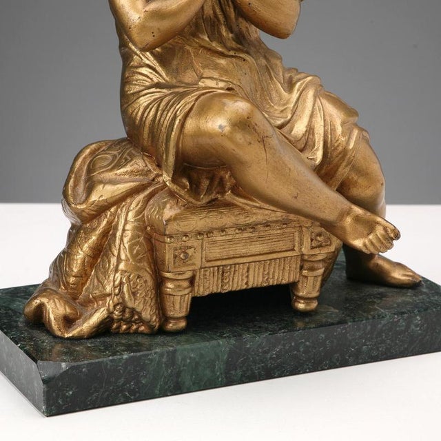 Sculpture of Young Girl in Prayer For Sale - Image 6 of 9