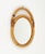 1970s Mid-Century Bamboo and Rattan Round Wall Mirror, Italy, 1970s For Sale - Image 5 of 12