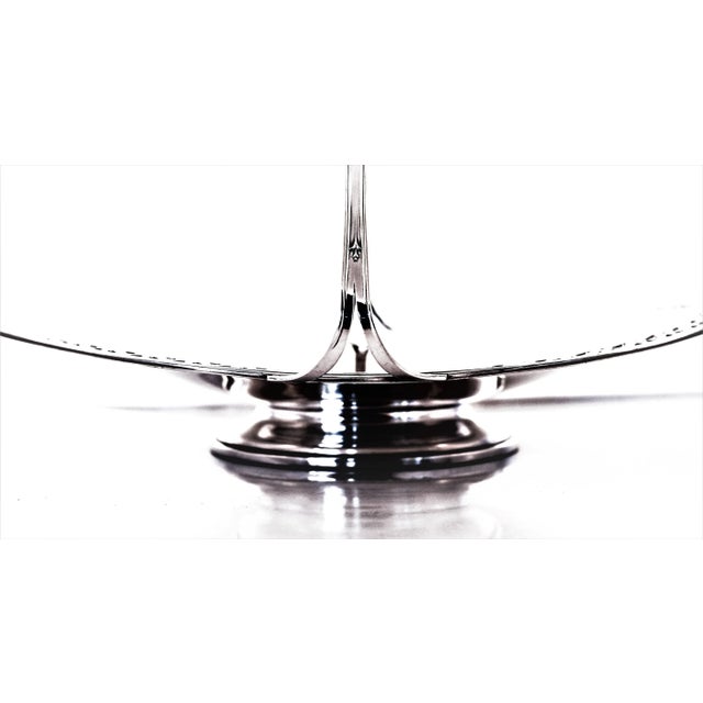 Traditional Sterling Basket For Sale - Image 3 of 6