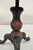 Victorian Antique American Victorian Cast Iron Wood Pedestal Adjustable Piano Bench Stool For Sale - Image 3 of 9