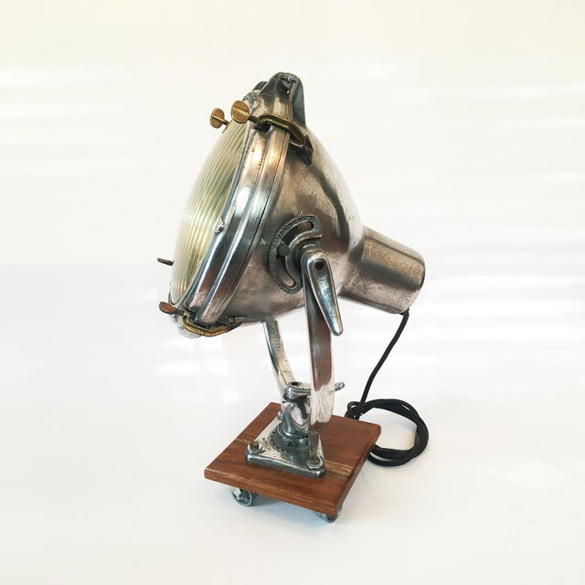 Crouse Hinds Nautical Spotlight For Sale - Image 15 of 17