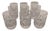 Shot Glass Series Cordoba from Peill & Putzler, 1970s, Set of 10 For Sale