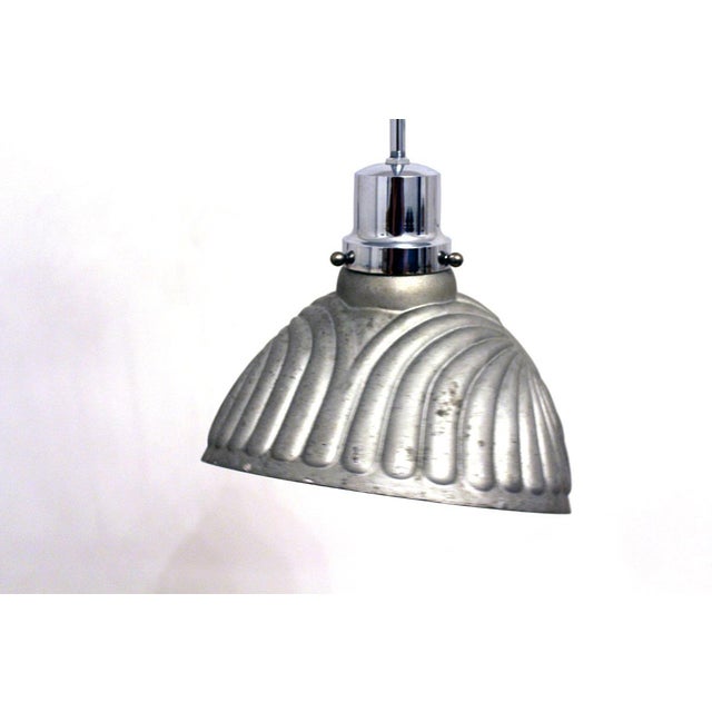 Metal Bauhaus Pendant Light by Marcel Breuer for Kandem, 1930s For Sale - Image 7 of 12