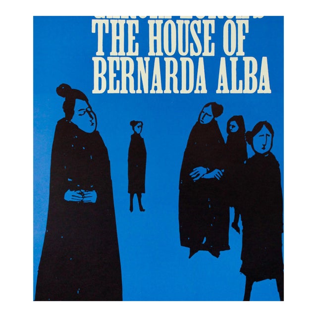 1994 Original American Poster, the House of Bernarda Alba (The 100 Best Posters Collection) For Sale