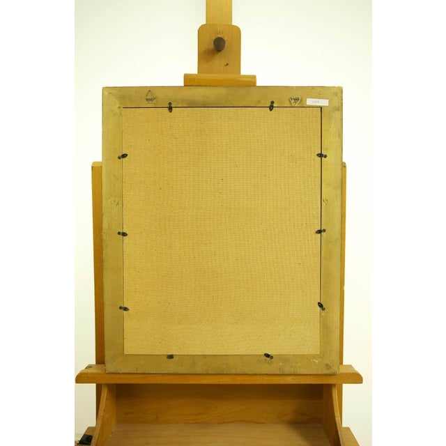 Modern Ben Ganz, 1930's Tremont Temple, Judaica Watercolor, Bronx New York City, 1939 For Sale - Image 3 of 3