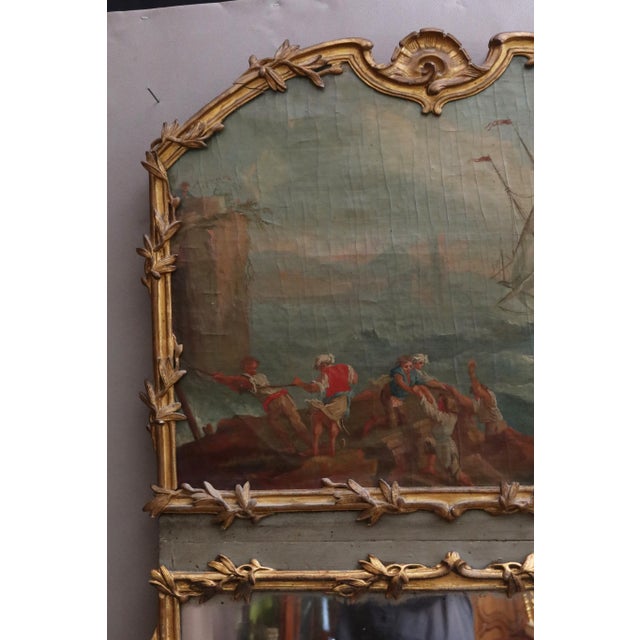 Trumeau Mirror, 18th Century For Sale - Image 13 of 16