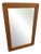 Vintage Revival Pine Mirror, 1980s For Sale