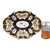Blue Scale Cabinet Dish with Exotic Birds from Royal Worcester, 1901 For Sale - Image 10 of 11