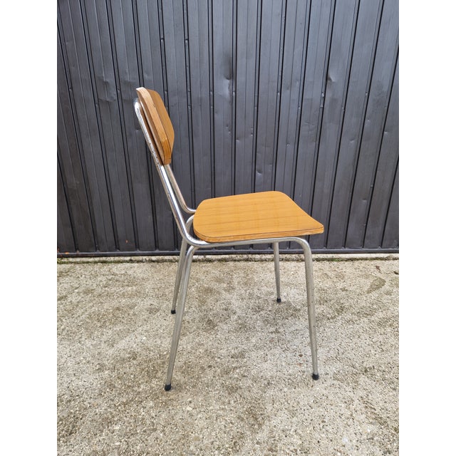 Vintage Formica Chairs, 1970, Set of 5 For Sale - Image 11 of 12
