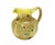 Vintage Yellow Opaline Handblown Glass Jug with Murrines and Silver Flakes, 1980s For Sale - Image 11 of 11
