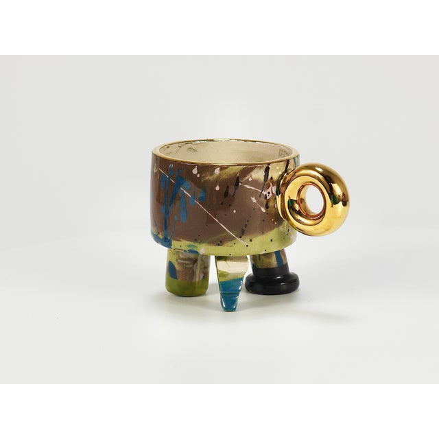 Postmodern Pop Art Sculptural Tea Service by Juraj Mahalik for Art4, Slovakia, 1990s, Set of 10 For Sale - Image 6 of 18