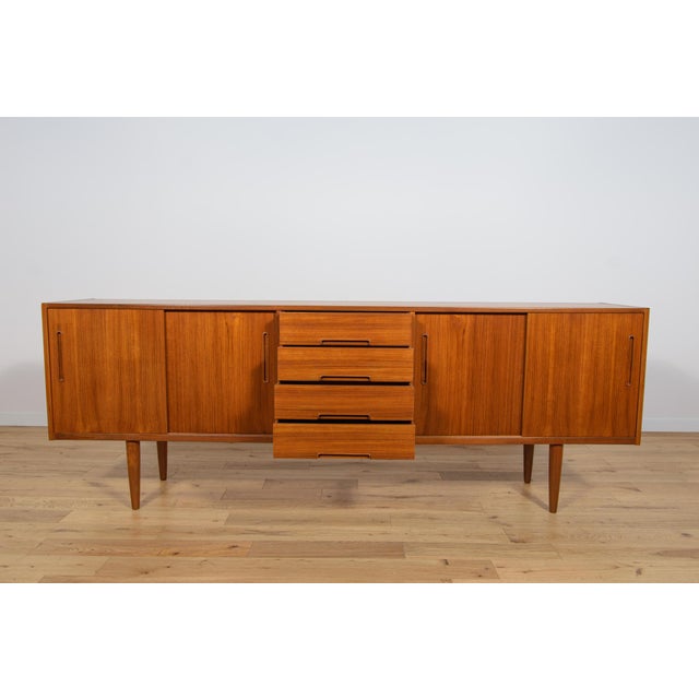 Mid-Century Teak Sideboard by Nils Jonsson for Hugo Troeds, Sweden, 1960s For Sale - Image 9 of 18