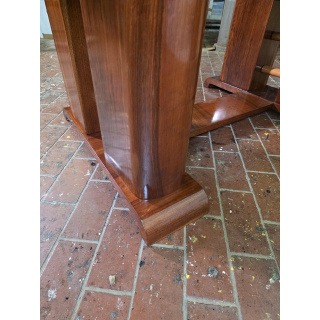 Art Deco Walnut Table, 1930s For Sale - Image 6 of 17