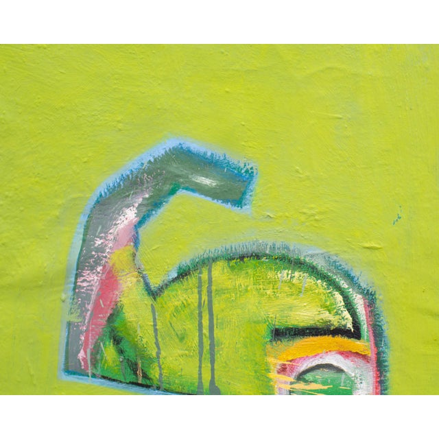 Late 20th Century Late 20th Century Abstract Oil on Canvas Painting by James L. Bruch For Sale - Image 5 of 10