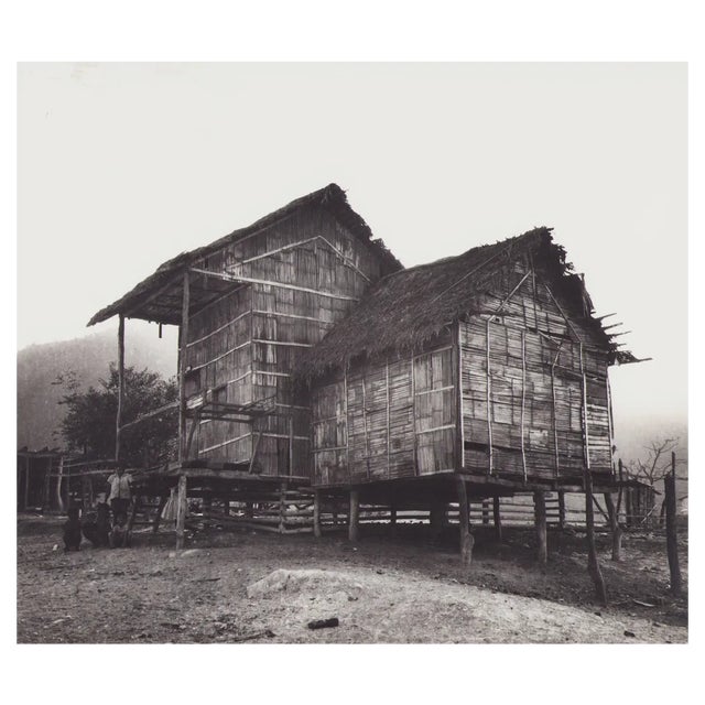Hanna Seidel, Ecuadorian House, Black and White Photograph, 1960s For Sale