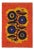 Mid-Century German Pop Art Screen Printed Wall Hanging by Traute Sänger, 1970s For Sale