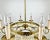 Metal Vintage French Cascading Crystal and Brass Chandelier, 1960s For Sale - Image 7 of 11