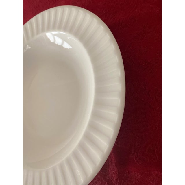 Late 20th Century Late 20th Century Wedgwood White Night and Day Individual Pasta/Soup/Salad Bowl a Classic Mint Condition. For Sale - Image 5 of 12