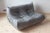 Ligne Roset Grey Microfiber Togo 2-Seat Sofa by Michel Ducaroy for Ligne Roset For Sale - Image 4 of 4