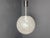 White Vintage Pendant Light attributed to Doria Leuchten, 1960s For Sale - Image 8 of 10