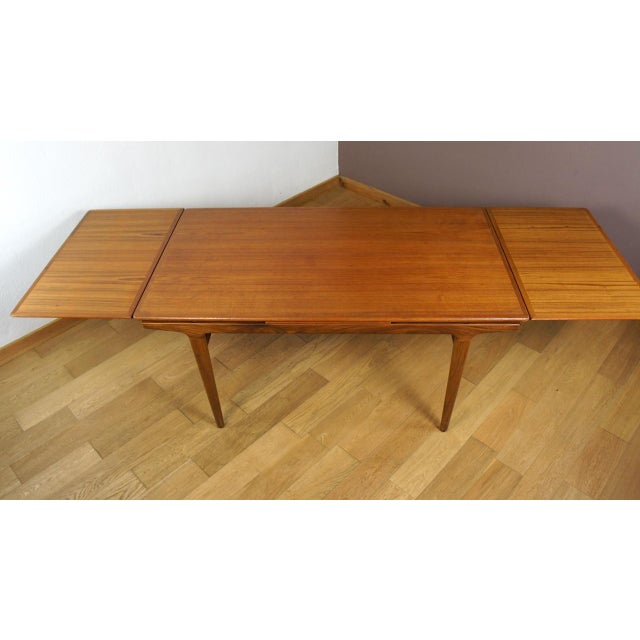 Danish Teak Dining Table by Johannes Andersen for Uldum Mobelfabrik, 1960 For Sale - Image 9 of 17