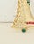 Vintage Rhinestone Christmas Bell Brooch For Sale - Image 4 of 8
