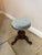 Antique Victorian Carved Walnut Stool, 1880 For Sale - Image 3 of 6