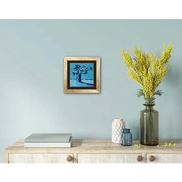 2020s Abstract Floral Still Life Oil Painting by L Haas For Sale - Image 5 of 6