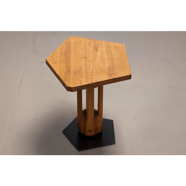 Wood Rantasipi Dining Table by Arnold Lerber for Laukaan Pu, Finland, 1970s For Sale - Image 7 of 15