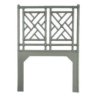 Chippendale Headboard Twin, Evergreen For Sale