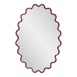 Cloud Mirror Burgundy For Sale