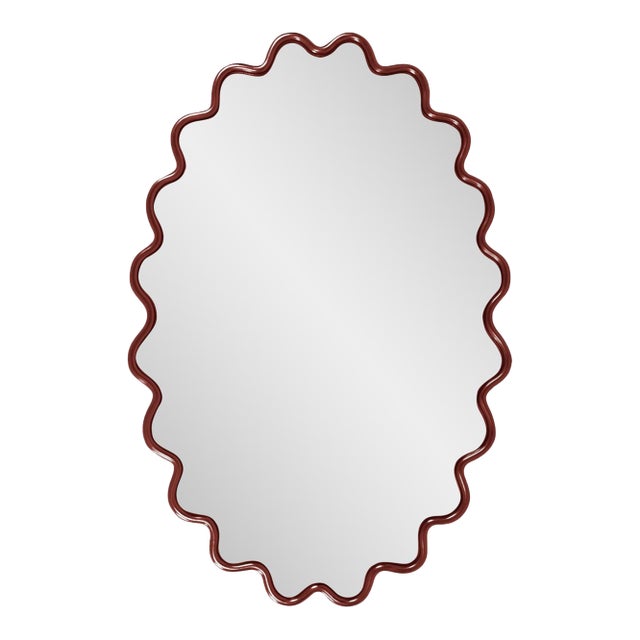 Cloud Mirror Burgundy For Sale
