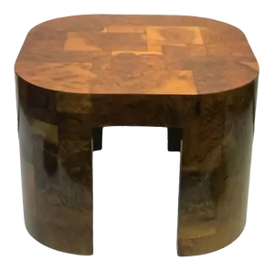 Paul Evans Patchwork Burlwood Coffee Table or Center Table