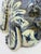 24" Nanking Blue White Porcelain Chinese Temple Guardian Lion Foo Dog Sheshi, Canonbury For Sale - Image 15 of 16