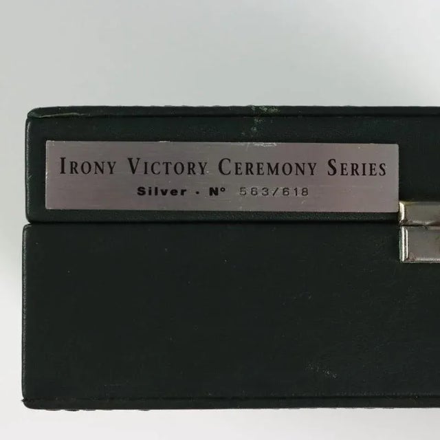 Black Vintage Silver Limited Edition Irony Victory Ceremony Series Watch from Swatch For Sale - Image 8 of 9