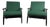 Vintage Danish Lounge Chairs in Teak and Fabric Seating, 1960s, Set of 2 For Sale