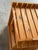 Pine Slatted Open Cube Storage Side Table Swedish Mid-Century Modern 1970s For Sale - Image 9 of 12