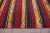 Red 1960s Southwestern Red Striped Oushak Natural Kilim Rug For Sale - Image 8 of 13