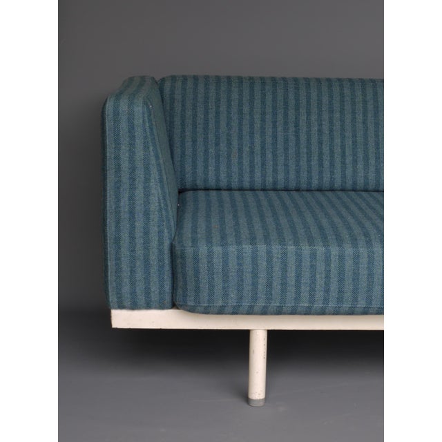 Mid-Century Dutch Steel and Wool Sofa Bed, 1960s For Sale - Image 9 of 18