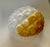 White Amber Plate Glass Ceiling Light, 1970s For Sale - Image 4 of 7