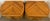 Pair of 1970s Coastal style chevron pencil reed (or split reed) bamboo nightstands. Covered entirely in tightly placed...