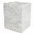 Marmol Bath Accessories Waste Basket For Sale