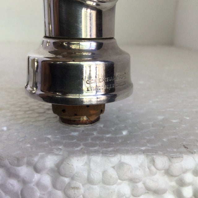 Vintage Swedish Silver Plated Wine Pour Spouts - Group of 5 For Sale - Image 10 of 12