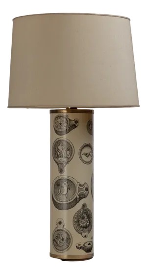 Vintage Table Lamp by Piero Fornasetti, 1950s