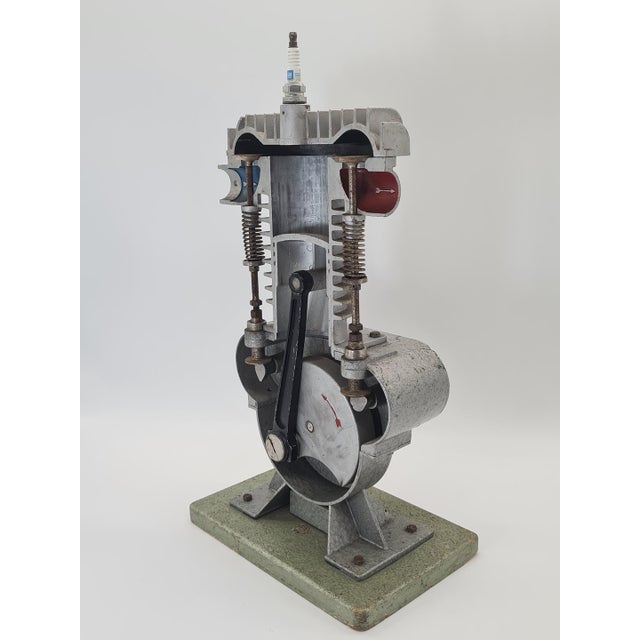 1970s Educational Model of an Internal Combustion Engine, 1970s For Sale - Image 5 of 12
