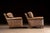 Mid 20th Century Pair of Vintage Leather Club Lounge Chairs For Sale - Image 5 of 8